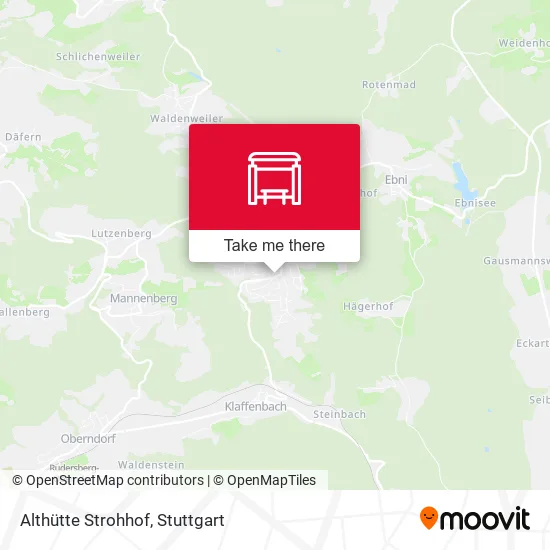 Карта Althütte Strohhof