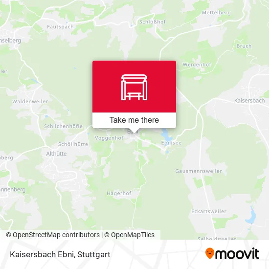 Карта Kaisersbach Ebni