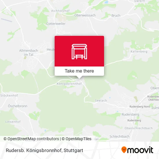 Карта Rudersb. Königsbronnhof