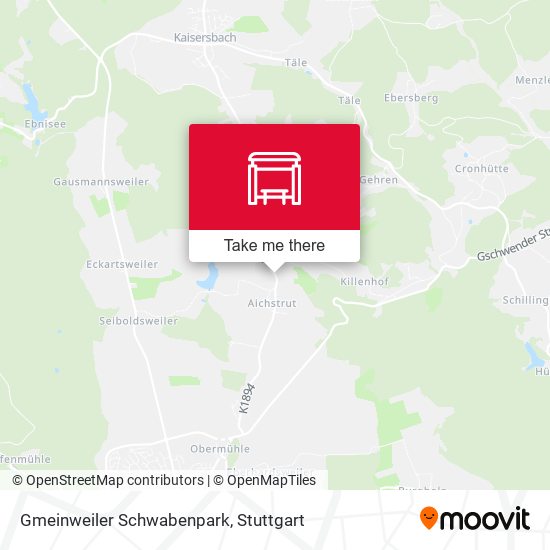 Gmeinweiler Schwabenpark map