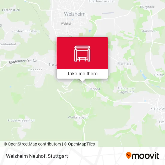 Карта Welzheim Neuhof