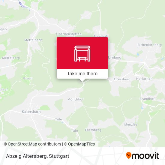 Abzeig Altersberg map