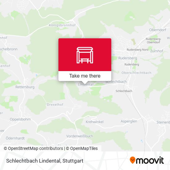Schlechtbach Lindental map