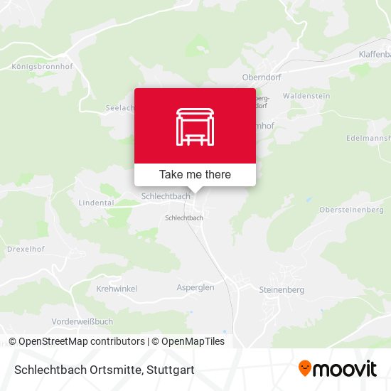 Карта Schlechtbach Ortsmitte