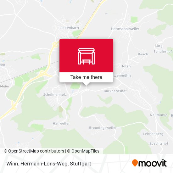 Карта Winn. Hermann-Löns-Weg