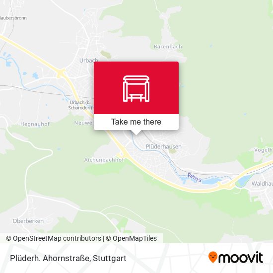Plüderh. Ahornstraße map