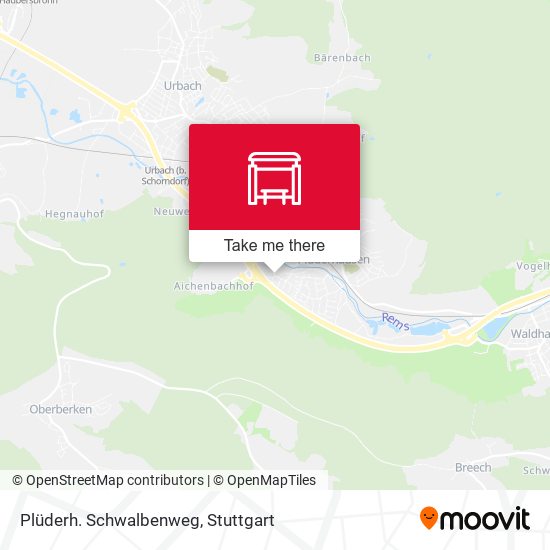 Plüderh. Schwalbenweg map
