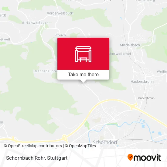 Карта Schornbach Rohr