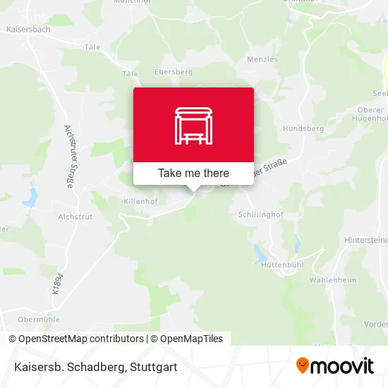 Карта Kaisersb. Schadberg