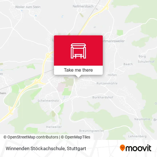 Карта Winnenden Stöckachschule