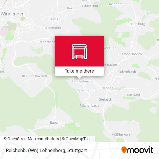 Карта Reichenb. (Wn) Lehnenberg