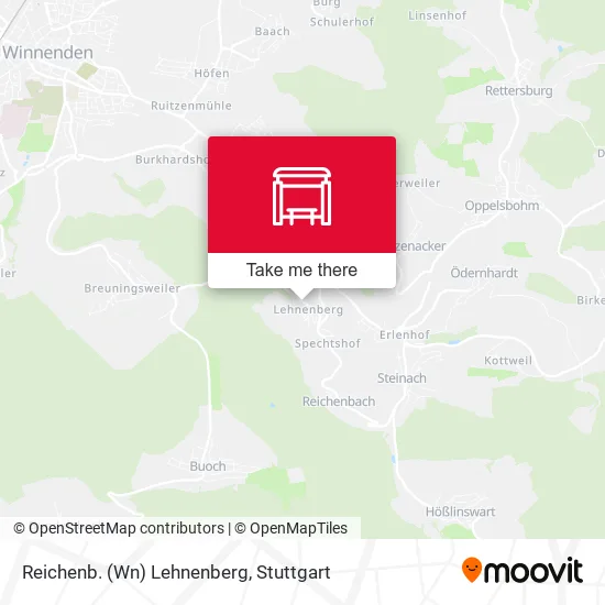 Карта Reichenb. (Wn) Lehnenberg
