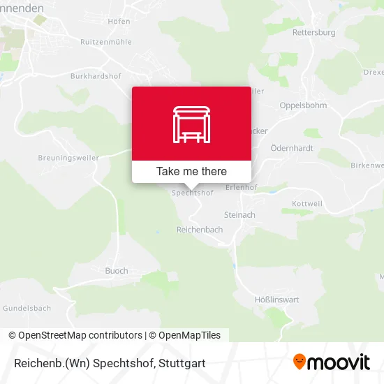 Карта Reichenb.(Wn) Spechtshof