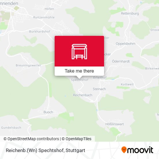 Карта Reichenb.(Wn) Spechtshof