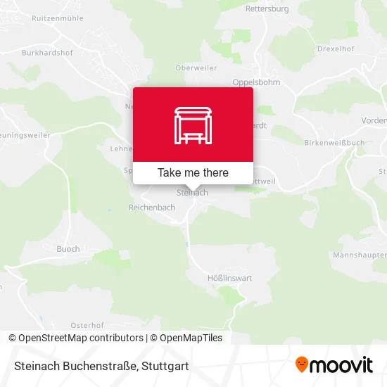 Карта Steinach Buchenstraße