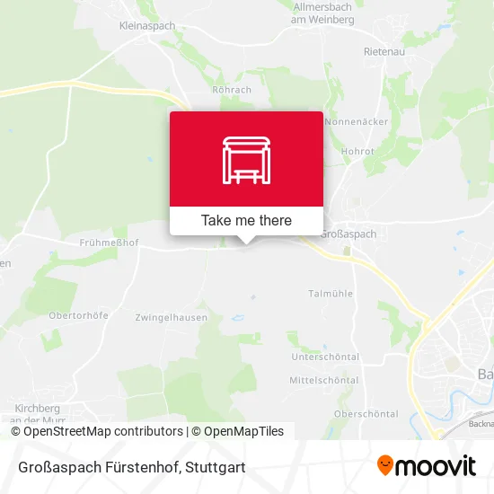 Карта Großaspach Fürstenhof