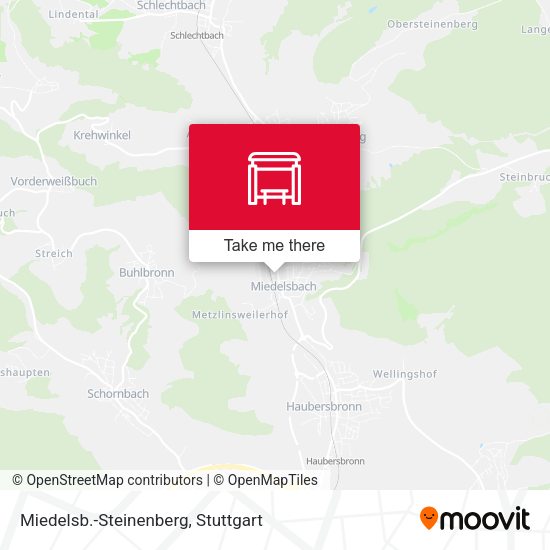 Карта Miedelsb.-Steinenberg