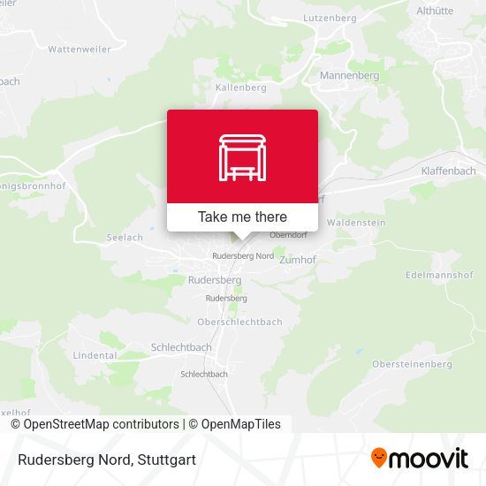 Карта Rudersberg Nord