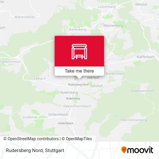 Карта Rudersberg Nord