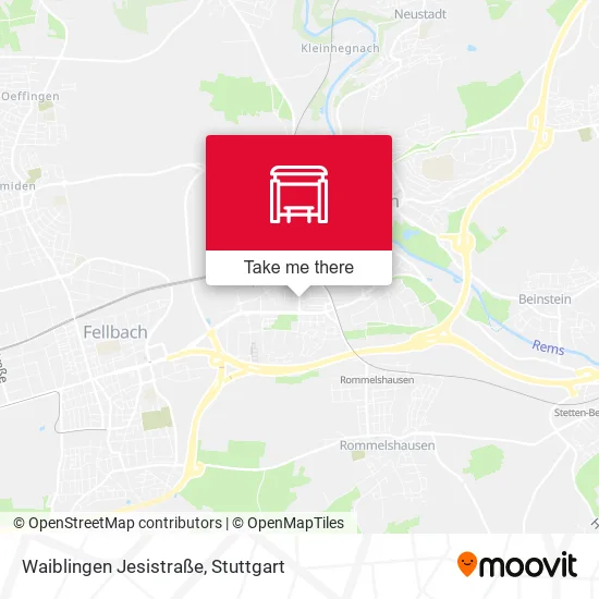 Карта Waiblingen Jesistraße