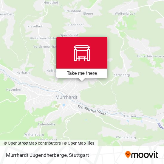 Карта Murrhardt Jugendherberge