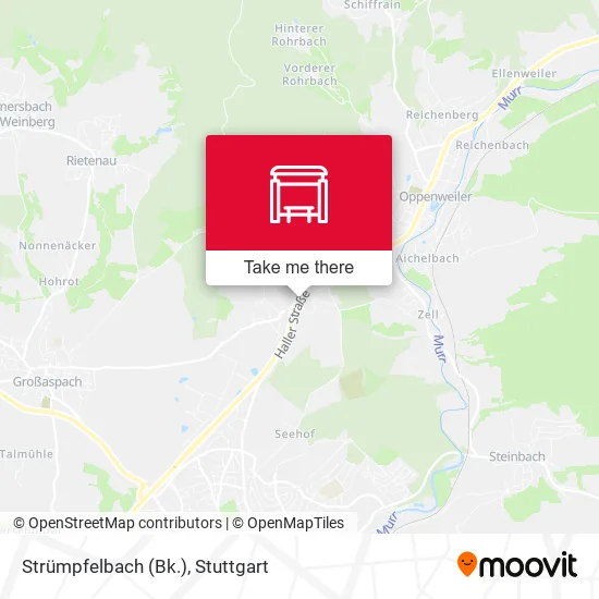 Карта Strümpfelbach (Bk.)