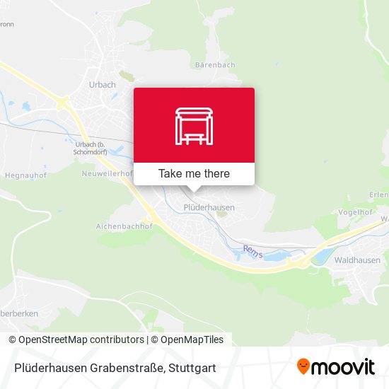 Plüderhausen Grabenstraße map