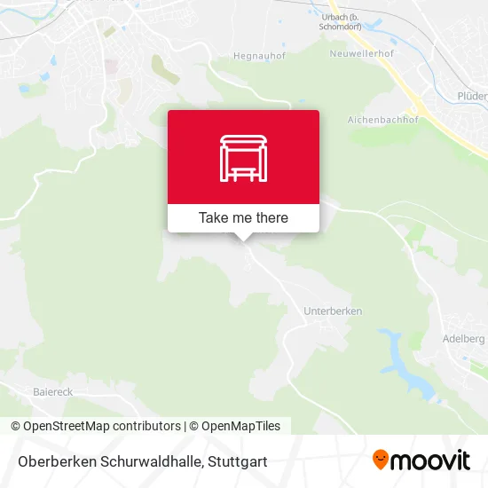 Карта Oberberken Schurwaldhalle
