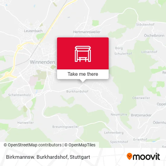 Карта Birkmannsw. Burkhardshof