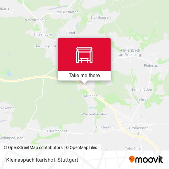 Карта Kleinaspach Karlshof
