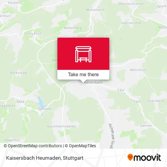 Карта Kaisersbach Heumaden