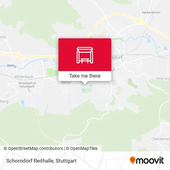 Карта Schorndorf Reithalle