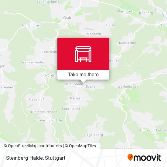 Карта Steinberg Halde