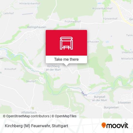 Kirchberg (M) Feuerwehr map