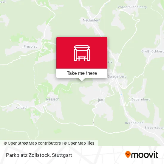 Карта Parkplatz Zollstock