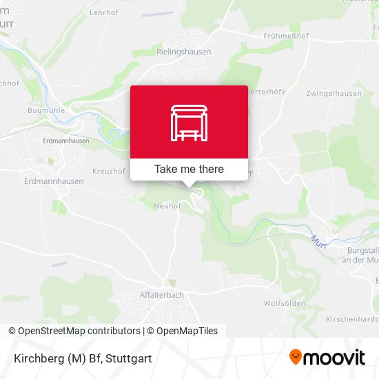Карта Kirchberg (M) Bf