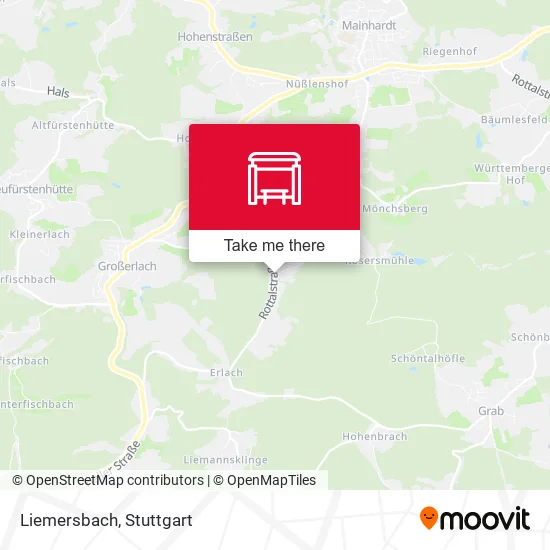 Карта Liemersbach