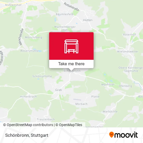 Карта Schönbronn