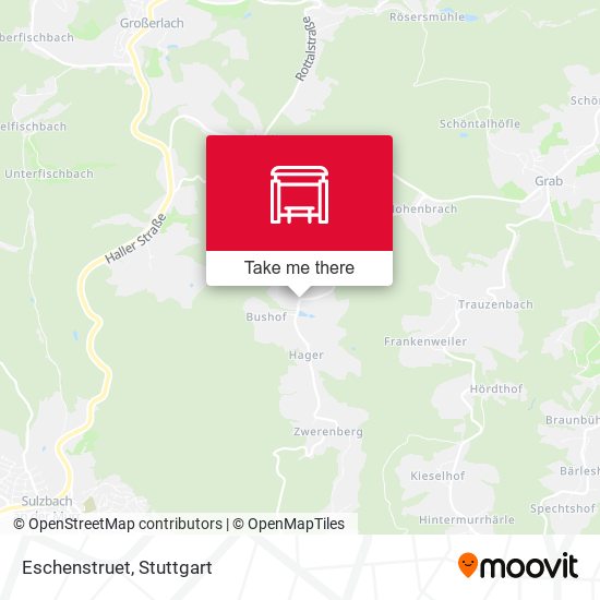 Карта Eschenstruet