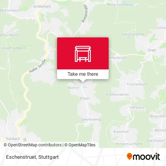 Карта Eschenstruet