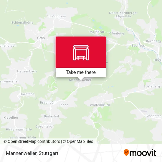 Карта Mannenweiler