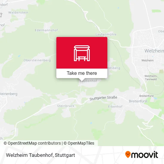 Карта Welzheim Taubenhof