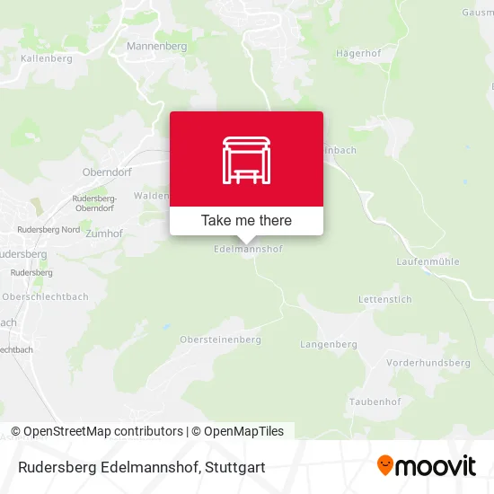 Rudersberg Edelmannshof map