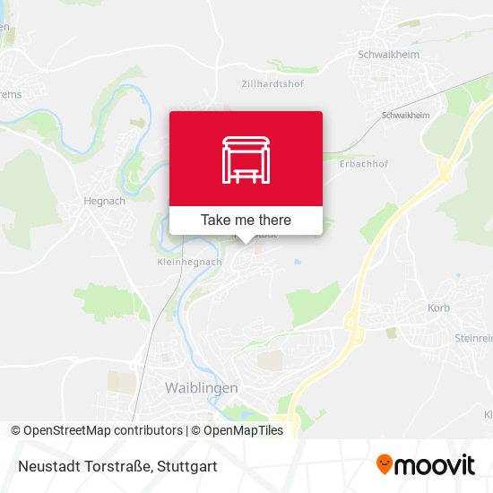 Neustadt Torstraße map