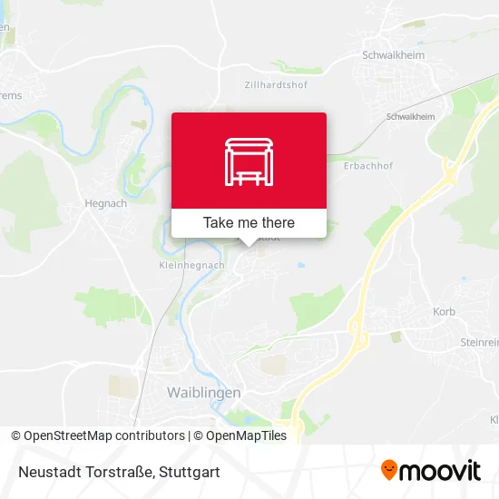 Neustadt Torstraße map