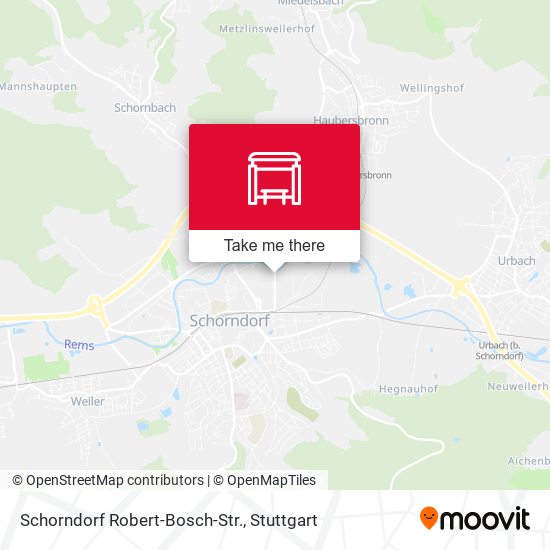 Schorndorf Robert-Bosch-Str. map