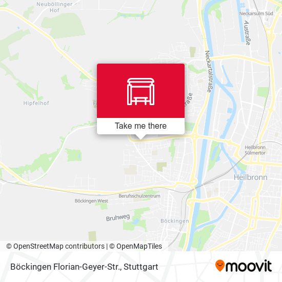 Карта Böckingen Florian-Geyer-Str.