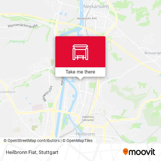 Карта Heilbronn Fiat