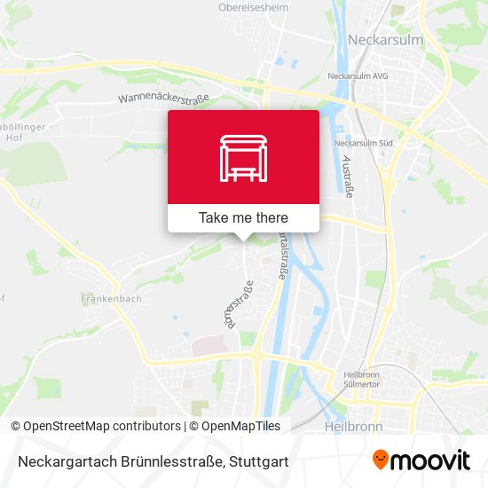 Neckargartach Brünnlesstraße map