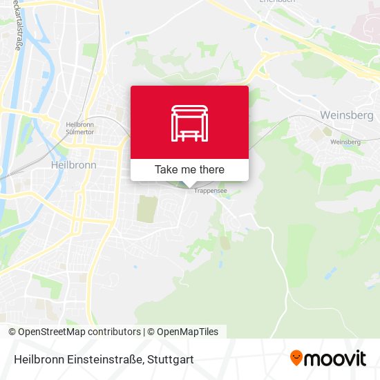 Heilbronn Einsteinstraße map